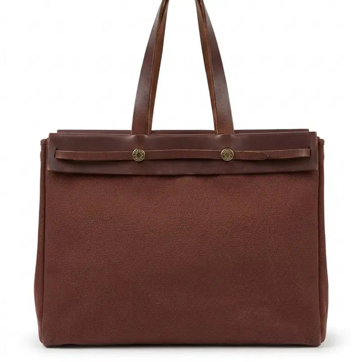 [SOLD OUT] [에르메스/Hermes] 에르백 카바스 PM 브라운&amp;베이지 투백 A급 단