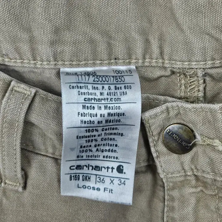 [BUNJANG] Carhartt Cotton Carpenter Work Shorts (36") / 칼하트 코튼 카펜터 워크 쇼츠 반바지 커스텀 (36") / 11888