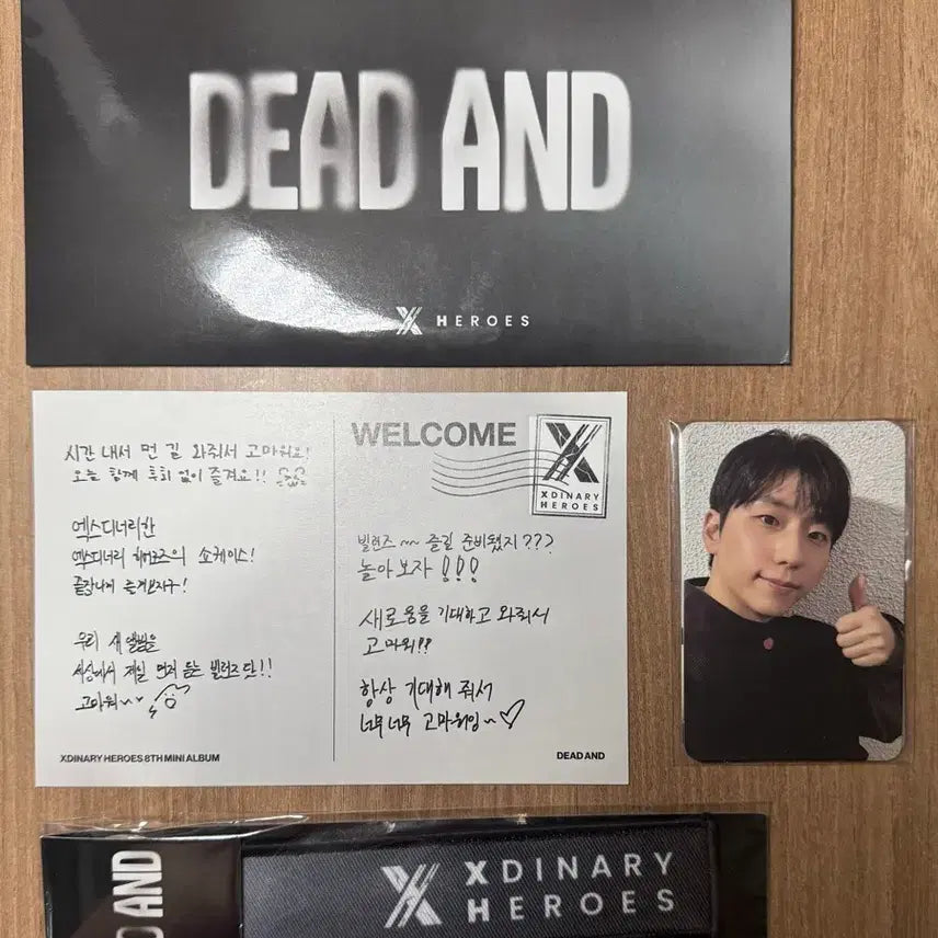 [SOLD OUT] 엑스디너리히어로즈 엑디즈 팬 쇼케이스 입장 키트