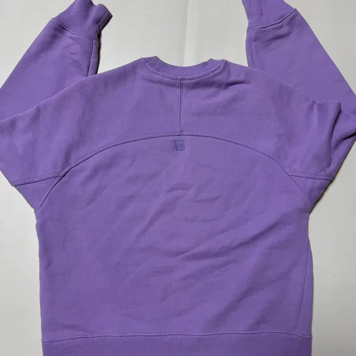 [BUNJANG] AMI Lilac Big Logo Sweatshirt / (신품급,판매42,매장판) 아미 여성 라일락 맨투맨44-55
