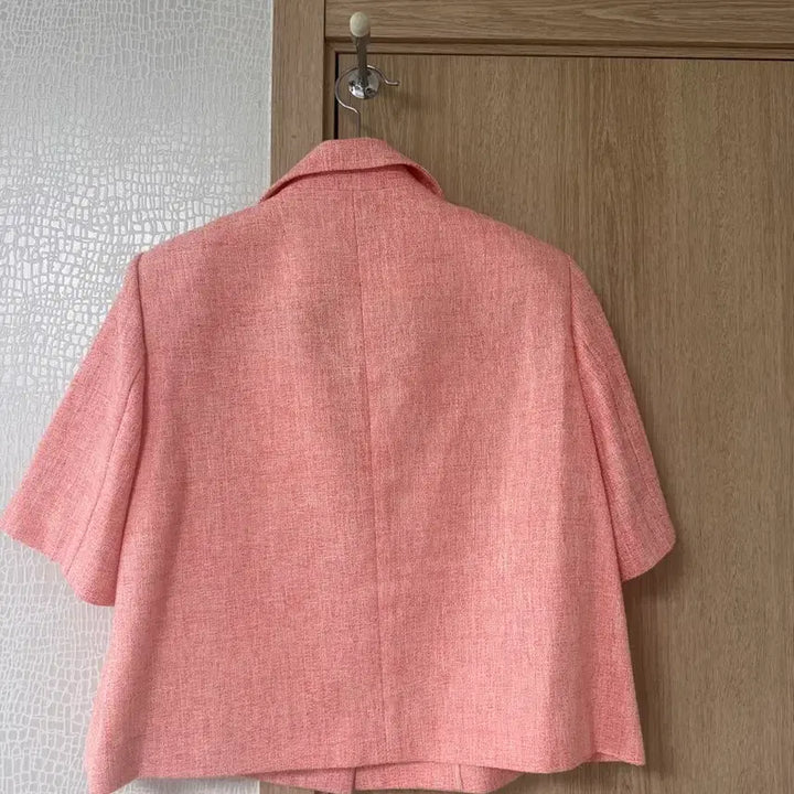 [BUNJANG] Heon She Tweed Short Sleeve Jacket / 허앤쉬 반팔 트위드자켓