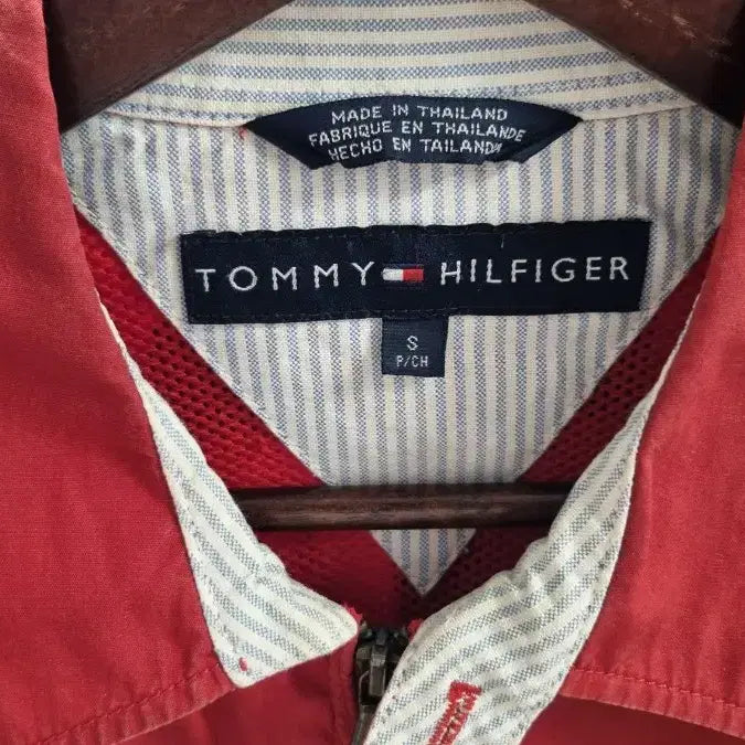 [BUNJANG] Tommy Hilfiger Windbreaker Jacket / [S] 타미 힐피거 블루종 바람막이 자켓 점퍼
