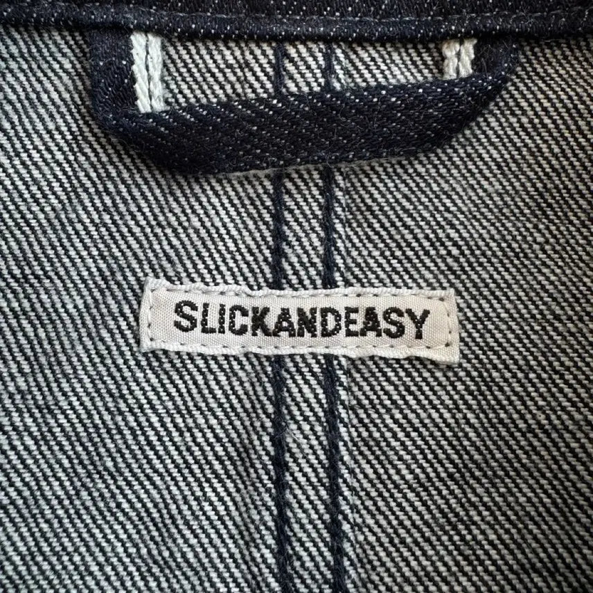 [BUNJANG] Slick and Easy Japan Udon Denim Jacket / 슬릭앤이지 제팬 우동 데님자켓 2사이즈