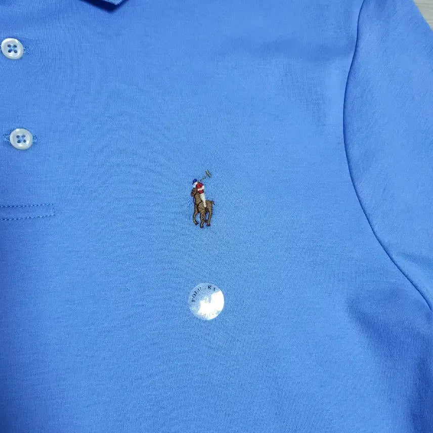 [SOLD OUT] 폴로 랄프로렌 하늘색 반팔 폴로티셔츠 2XL