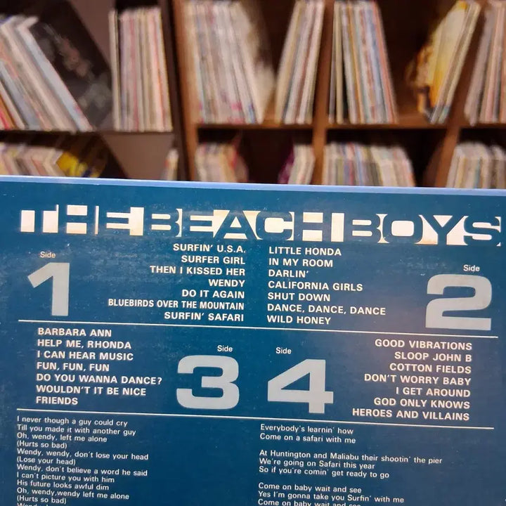 [SOLD OUT] 여름 애창 팝송 비치 보이스 더블  LP 음반