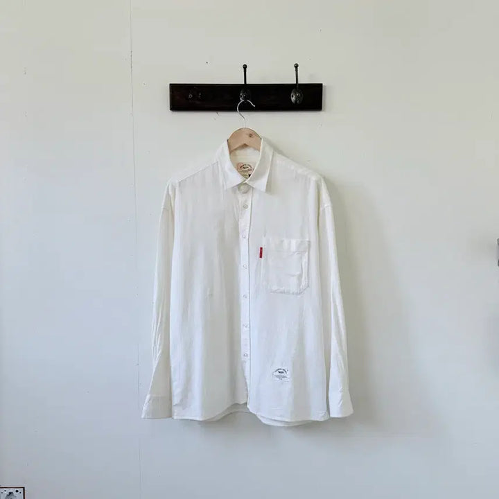 [BUNJANG] D-LAND Technical Apparel Shirt / D-LAND 테크니컬 어패럴 셔츠 화이트