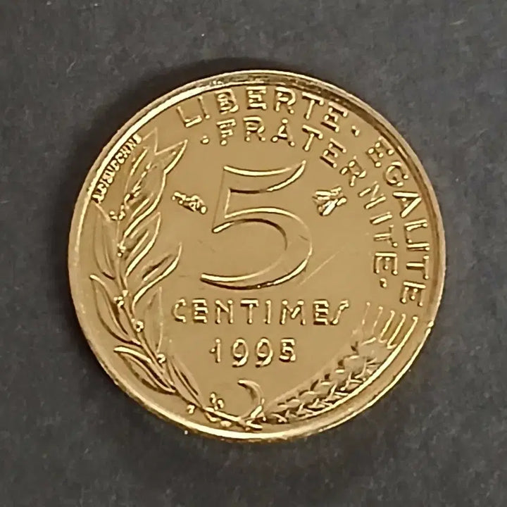 [BUNJANG] France 1995 5 Francs Coin Uncirculated / "미사용" 프랑스 1995년 5상팀 동전 주화