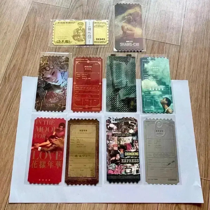 [BUNJANG] Leslie Cheung In Space: The Leeway Movie Goods Bundle / 영화 이도공간 뱃지패키지 A3포스터 아트카드 장국영 굿즈 포토카드화보집