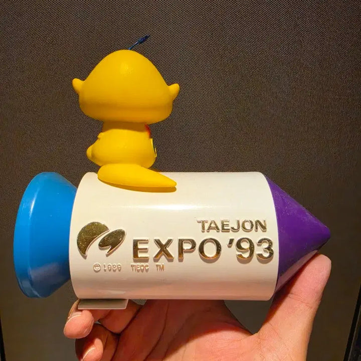 [BUNJANG] Daejeon Expo Dream-dol Spaceship Piggy Bank Vintage / 대전 엑스포 꿈돌이 우주선 저금통 빈티지