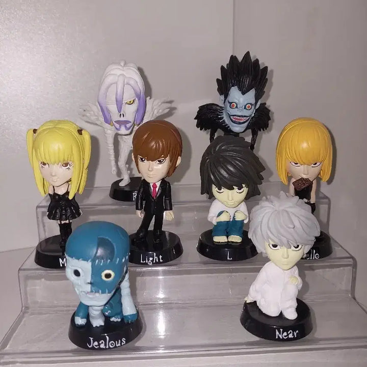 [BUNJANG] Death Note Classic Bobblehead Figure Bundle Set / 데스노트 고전 흔들 피규어 일괄 판매합니다