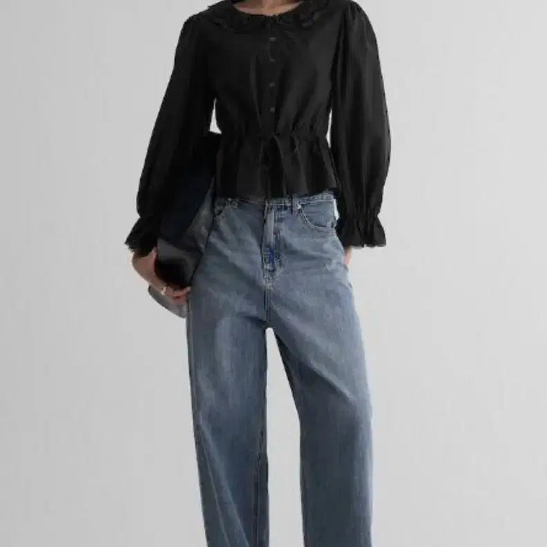 [BUNJANG] 8seconds Lace Blouse (L) / 에잇세컨즈 레이스 블라우스 (L)