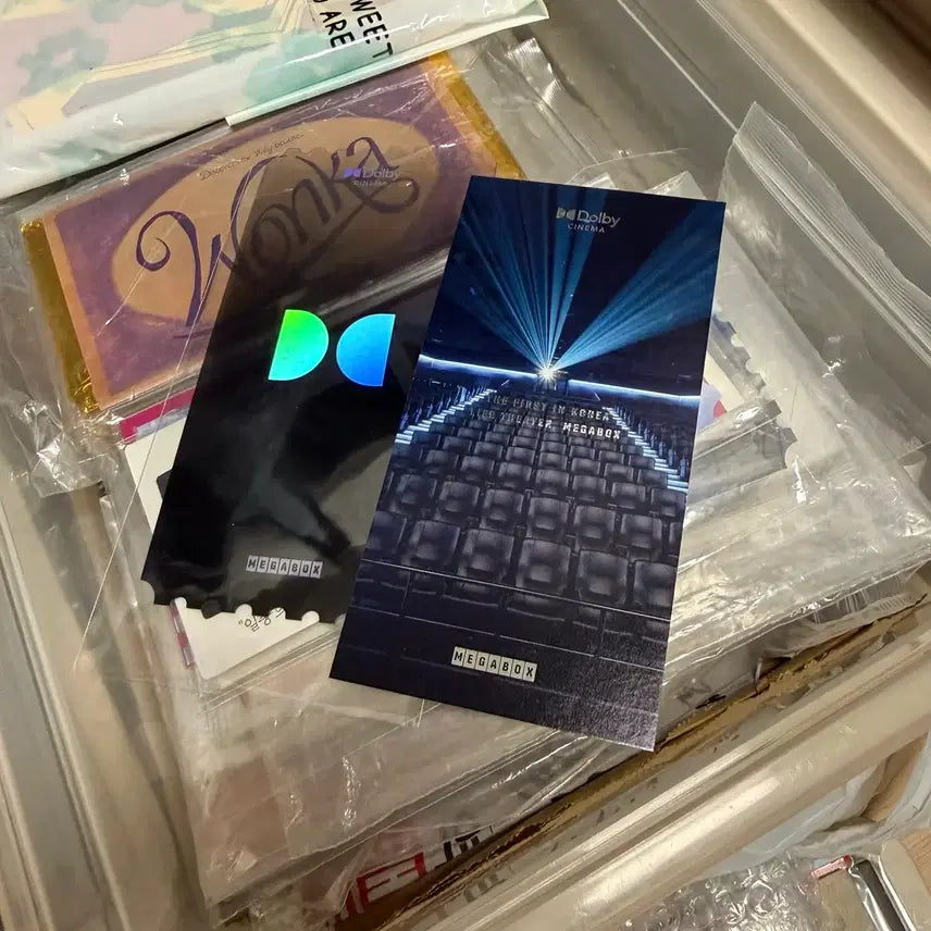 [SOLD OUT] 돌비 오리지널티켓 오티 메가박스 Dolby굿즈 알라딘 오티 돌비월렛 티켓