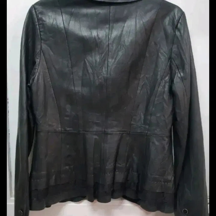 [BUNJANG] NEXT Black Leather Jacket / 가죽 자켓