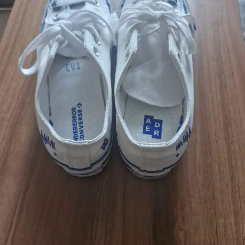 [BUNJANG] Converse x ADER Error Chuck 70 Low White Blue Sneakers / 컨버스 x 아더에러 시그니피컨트 척 70 로우 화이트 블루 260