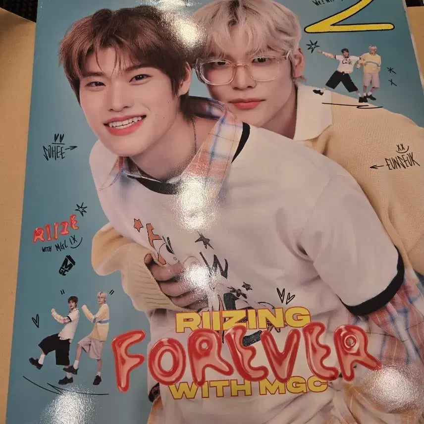 [BUNJANG] RIIZE Mega Coffee Poster / 라이즈 메가커피 포스터 새상품