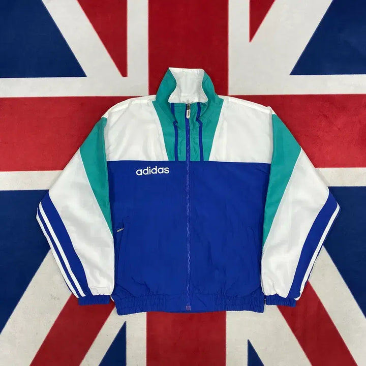 [BUNJANG] Adidas Old School Windbreaker Jacket / 아디다스 올드스쿨 바람막이 95 실측 L