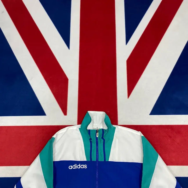 [BUNJANG] Adidas Old School Windbreaker Jacket / 아디다스 올드스쿨 바람막이 95 실측 L