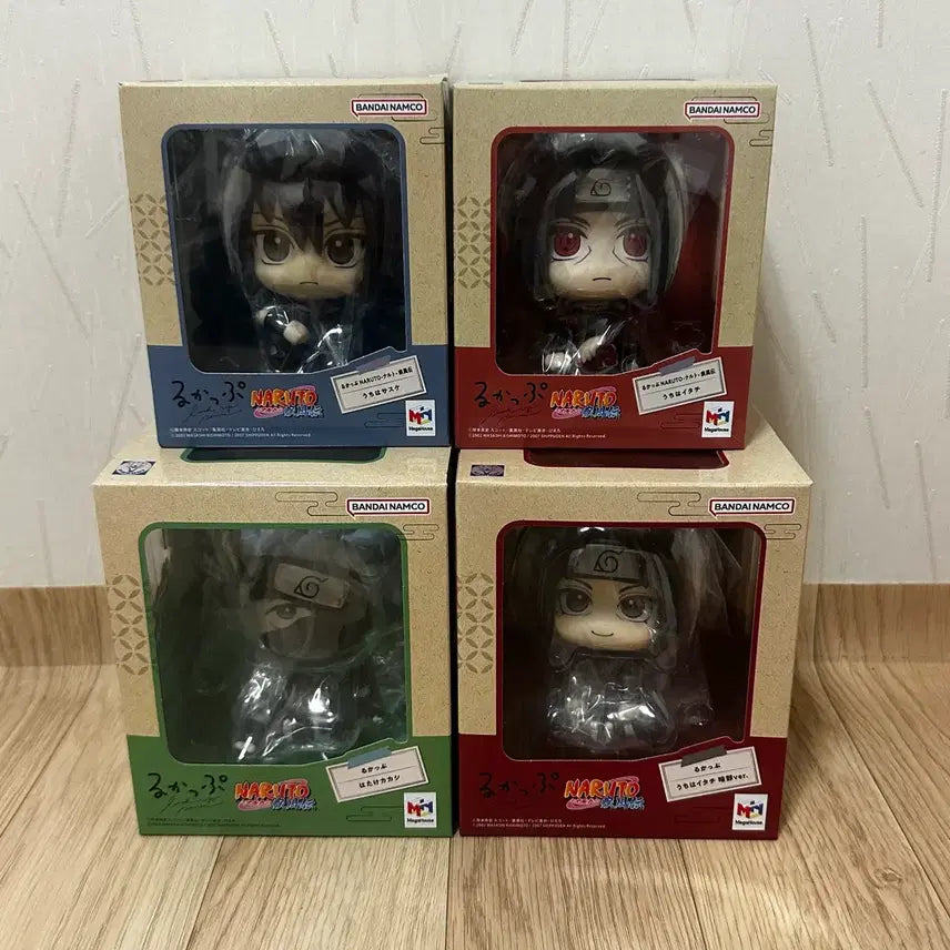 [SOLD OUT] 나루토 룩업 사스케 이타치 암부 카카시 메가하우스 피규어
