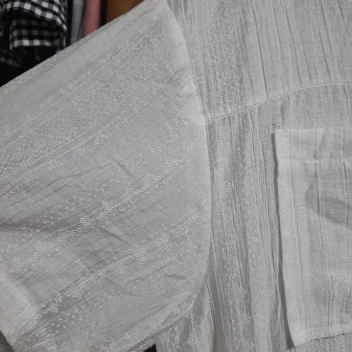 [BUNJANG] White Shirt Dress / 셔츠롱원피스