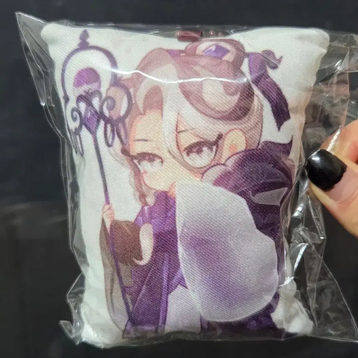 [BUNJANG] Cookie Run: Kingdom Afogato Cookie Unofficial Cushion Keychain / 쿠키런 킹덤 쿠킹덤 아포가토맛 쿠키 비공식 쿠션 키링 판매