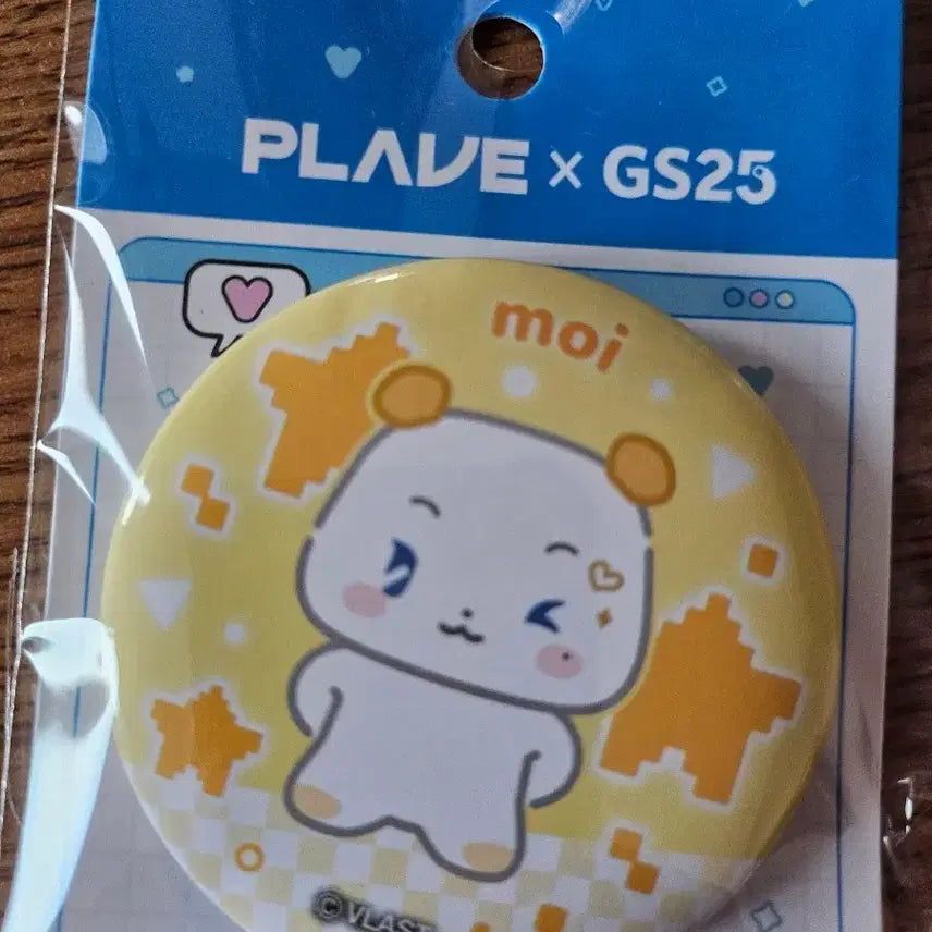 [BUNJANG] PLAVE GS25 Moi Character Badge / PLAVE x GS25 모이 캐릭터 뱃지 플레이브