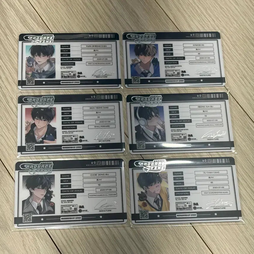 [BUNJANG] Gabage Time PP School Look Membership Card / 가비지타임 갑타 pp님 스쿨룩 멤버십 카드