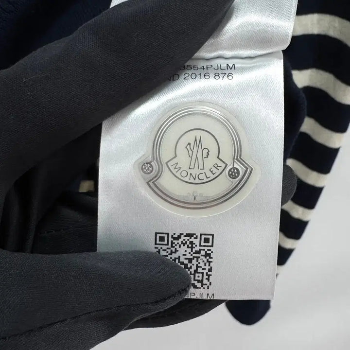 [BUNJANG] Moncler Striped Knit Sweater Navy / [XL사이즈] 몽클레어 스트라이프 니트 네이비