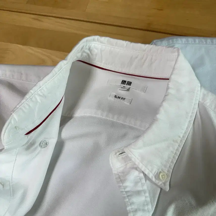 [BUNJANG] Uniqlo Oxford &amp; Flannel Button-Down Shirts Bundle / 유니클로 셔츠 3종 버튼다운 옥스포드 플란넬