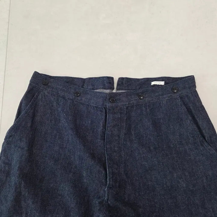 [BUNJANG] Komori Denim Over Pants / [일본 3사이즈/32인치] 코모리 데님 오버 팬츠 - COMOLI