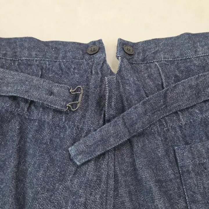 [BUNJANG] Komori Denim Over Pants / [일본 3사이즈/32인치] 코모리 데님 오버 팬츠 - COMOLI