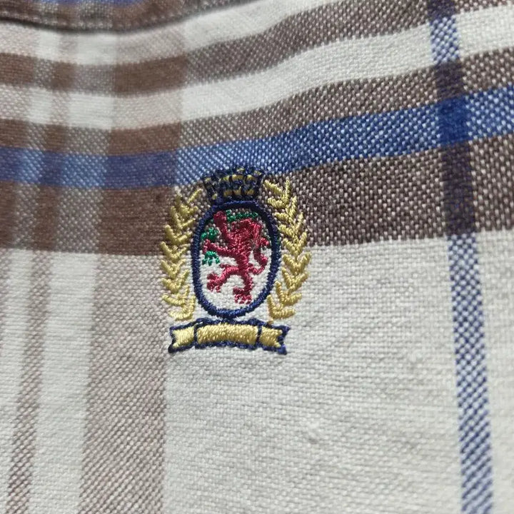 [BUNJANG] Tommy Hilfiger Vintage Check Shirt / 타미힐피거 빈티지 월계수 체크셔츠