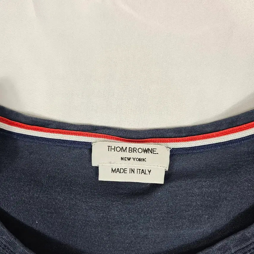 [BUNJANG] Thom Browne Pocket T-shirt / 톰브라운포켓반팔티