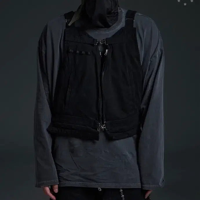 [BUNJANG] Wapworks W120 Utility Frame Vest - Black / wapworks W120 (Utility Frame Vest Black)