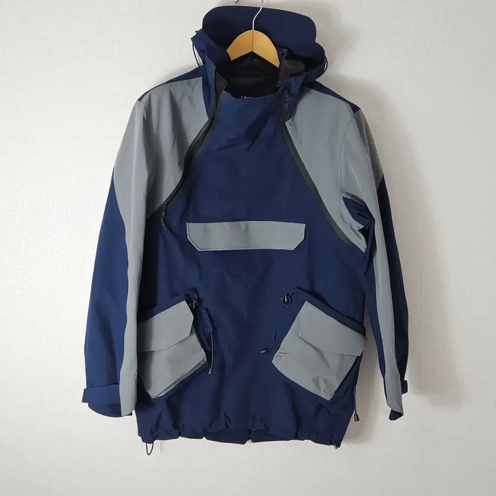[BUNJANG] ZARA European Dual Way Pullover Shell Anorak Tech Jacket / 자라 ZARA 유럽판 듀얼웨이 고어텍스방수 쉘 아노락 테크 바람막이 자켓