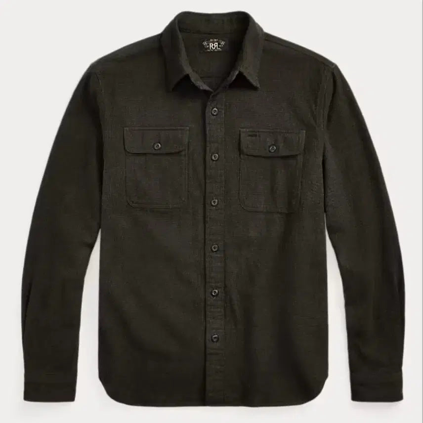 [SOLD OUT] RRL 마이크로 체크 브러시드 워크 셔츠