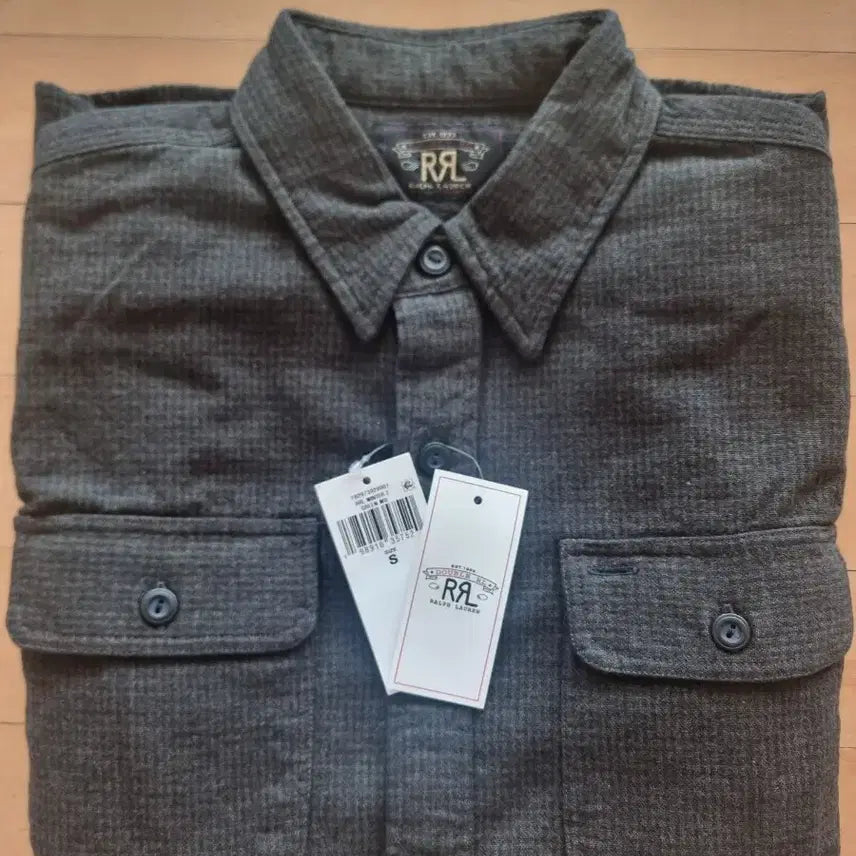 [SOLD OUT] RRL 마이크로 체크 브러시드 워크 셔츠