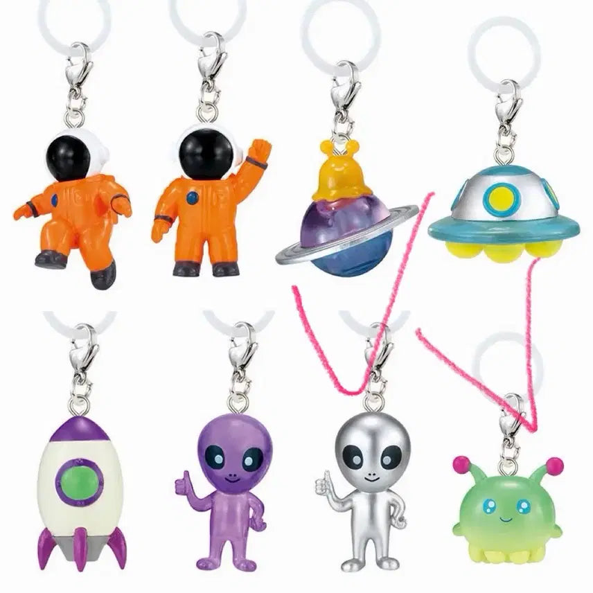 [BUNJANG] Bandai Cosmic Friends Aliens - Sealed Set / 반다이 우주의 나카마 우주의 친구들 우주의 동료 메지루시 외계인
