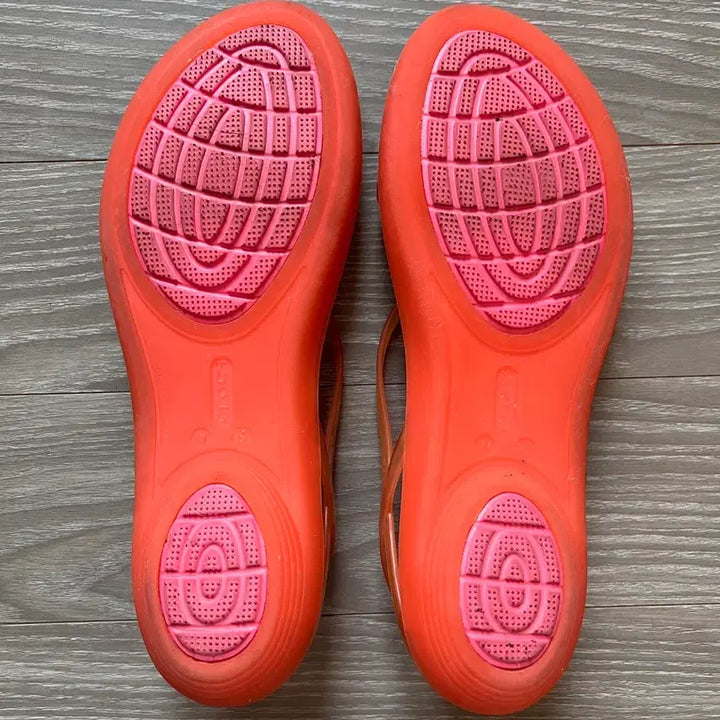 [BUNJANG] Crocs Jelly Flat Sandal Iconic Comfort / 크록스 젤리 플랫 샌들 아이코닉 컴포트