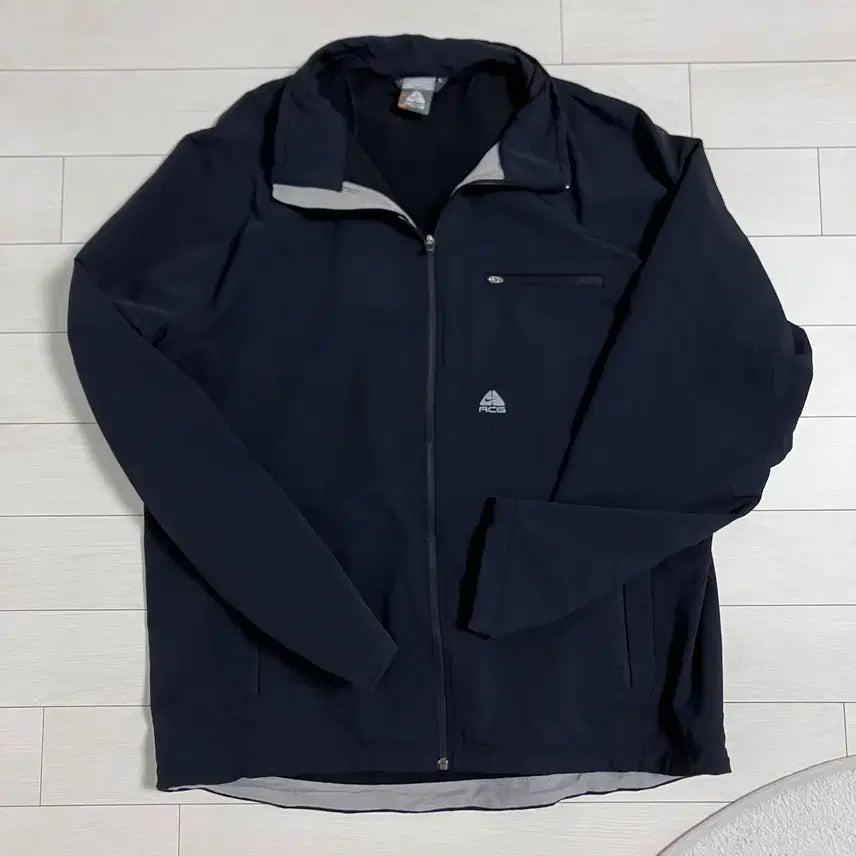 [BUNJANG] Nike ACG Soft Shell Windbreaker Jacket - Black (XL) / 나이키 ACG 바람막이 소프트쉘 블랙 XL  몽벨 파타고니아