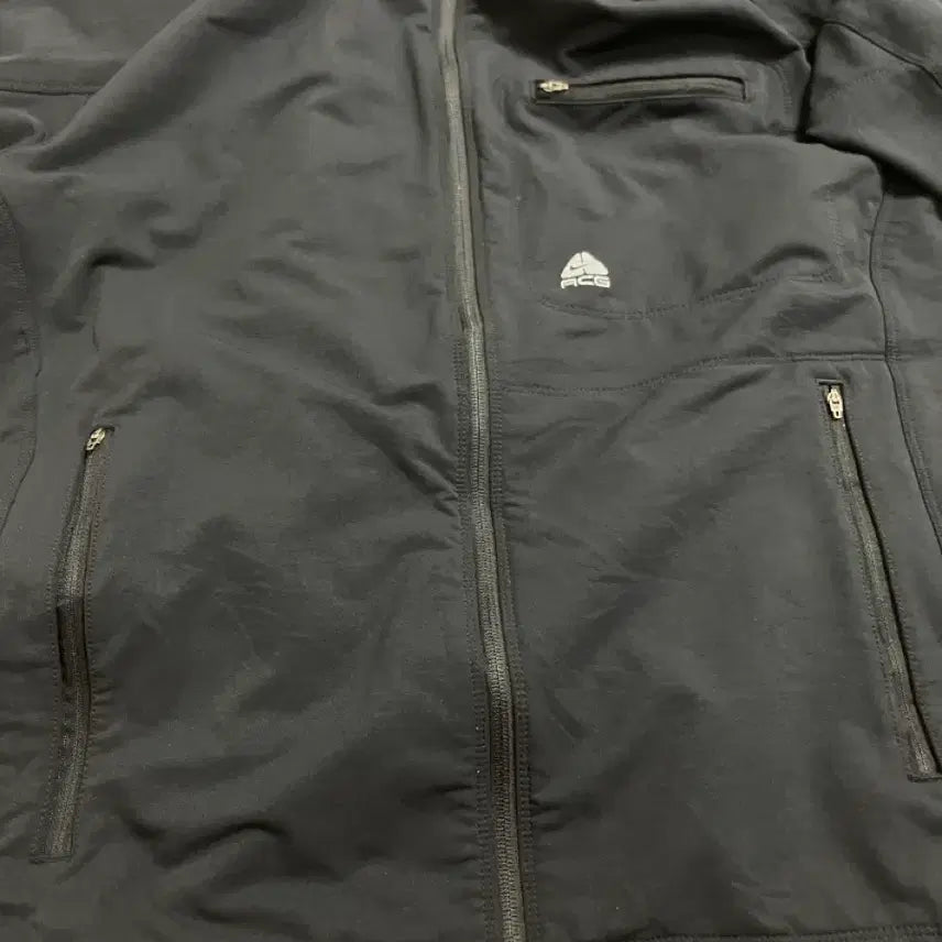 [BUNJANG] Nike ACG Soft Shell Windbreaker Jacket - Black (XL) / 나이키 ACG 바람막이 소프트쉘 블랙 XL  몽벨 파타고니아