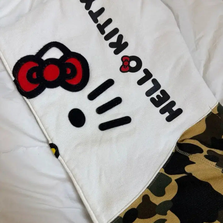 [BUNJANG] BAPE Kitty Hoodie Yellow / 베이프 정품 키티 후드집업 황계
