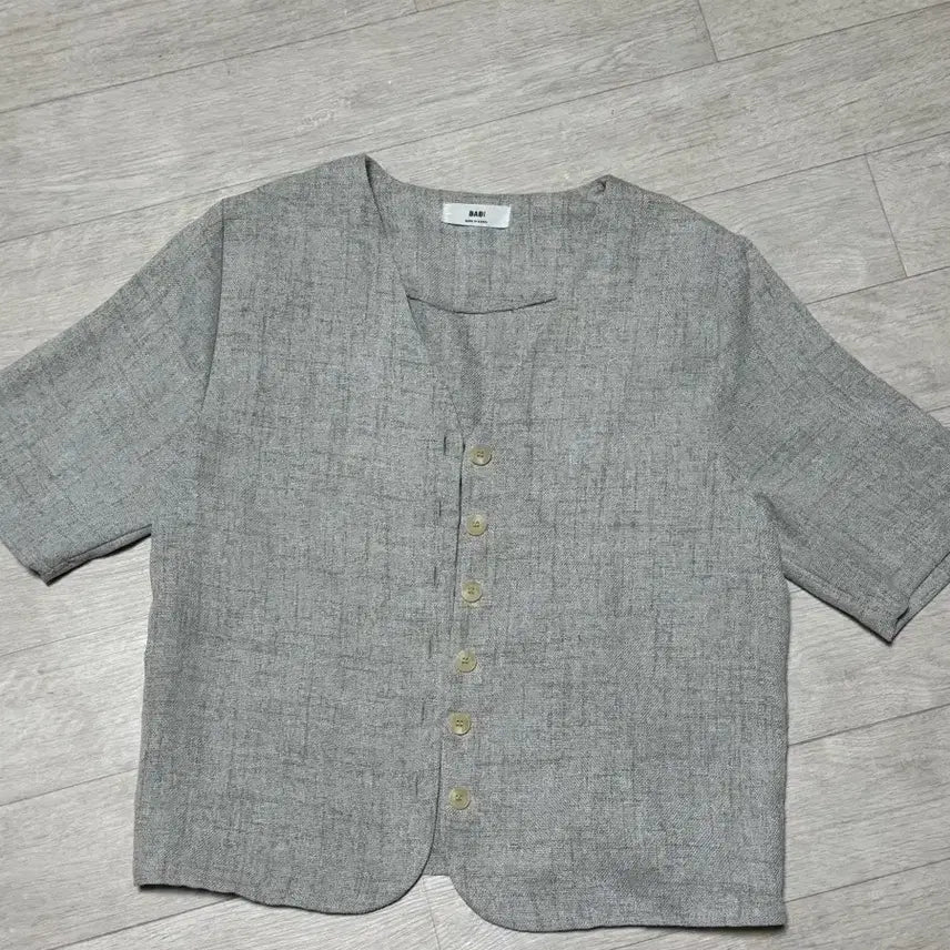 [BUNJANG] Short Sleeve Cardigan / 반팔 남방 가디건