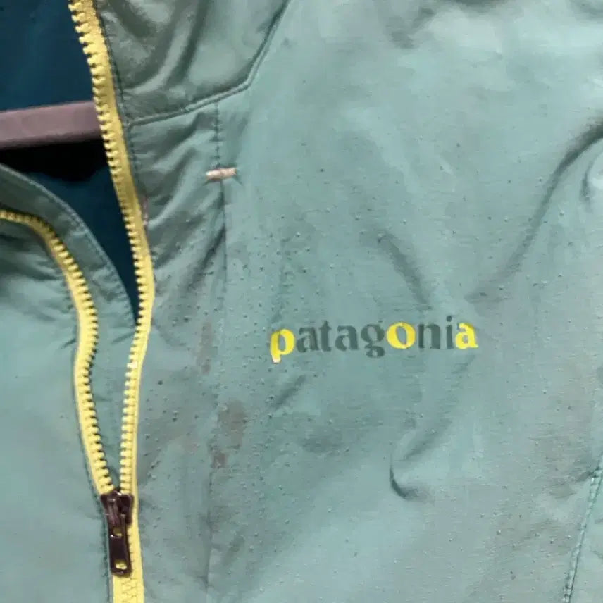 [BUNJANG] Patagonia Lightweight Padded Jacket Mint Green Outerwear / 파타고니아 경량패딩 민트 그린 아톰 플리스 바람막이