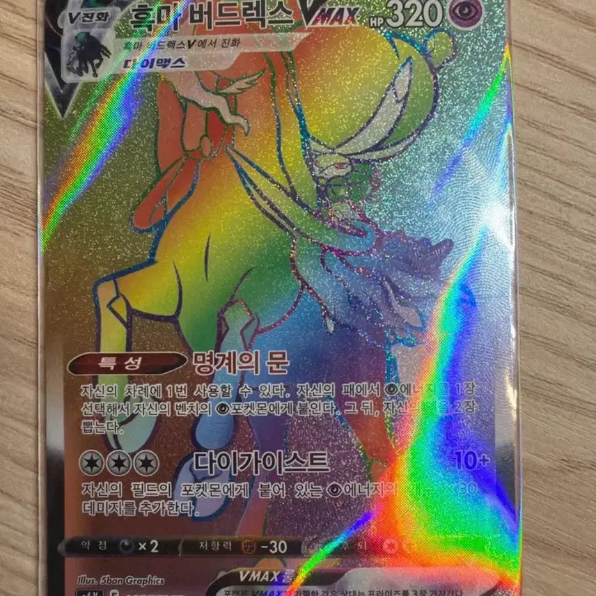 [BUNJANG] Pokemon Card Blacky Birdyrex HR / 포켓몬카드 흑마 버드렉스 HR