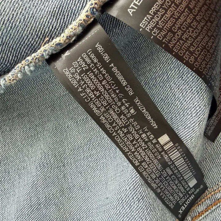 [SOLD OUT] 자라 데님 청자켓 2XL