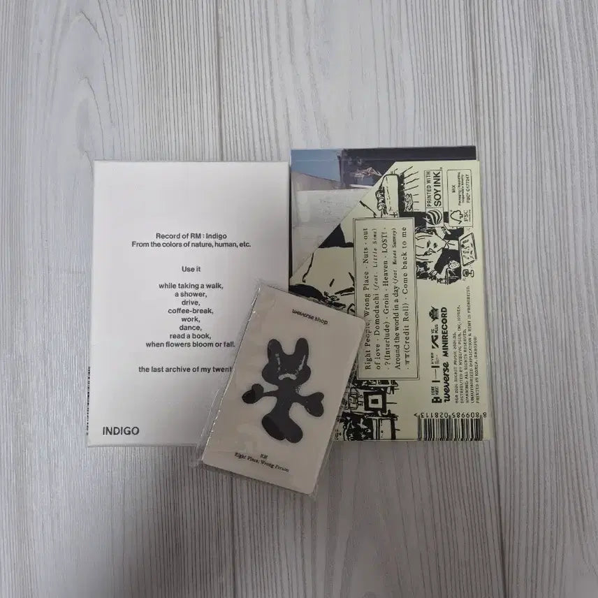 [BUNJANG] RM INDIGO Album Set / RM INDIGO 앨범 세트
