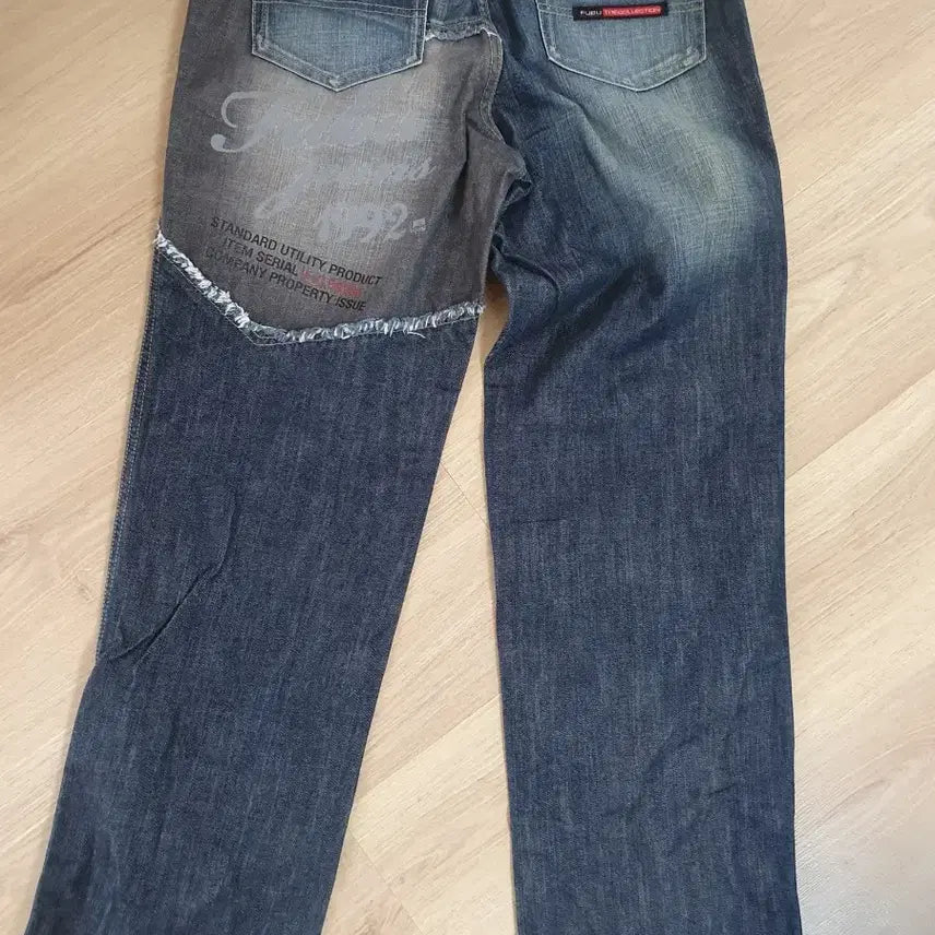 [BUNJANG] FUBU Old School Denim Jeans / 후부FUBU올드스쿨데님30인치
