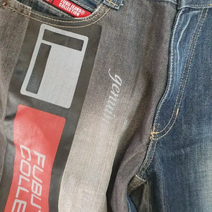 [BUNJANG] FUBU Old School Denim Jeans / 후부FUBU올드스쿨데님30인치