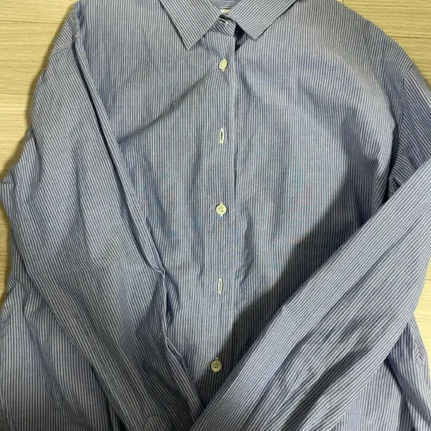 [BUNJANG] Code:Yu Striped Shirt / 코드유 셔츠
