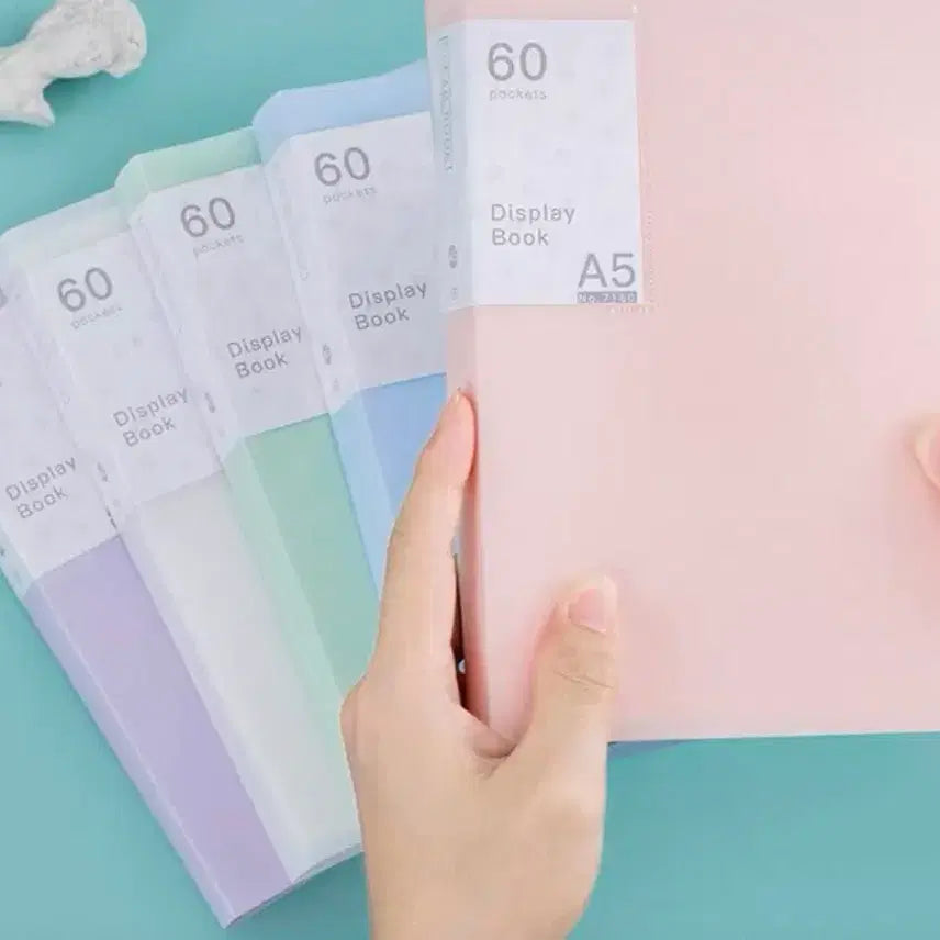 [BUNJANG] A5 Binder 100 Pocket Pages Pink / A5 바인더 100매 포켓 핑크